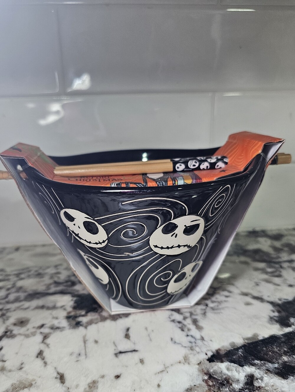 The Nightmare Before Christmas Ramen Bowl